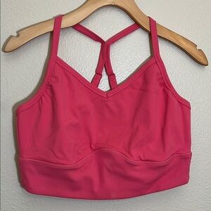Torrid Active Pink Strappy Plus Size Sports Bra